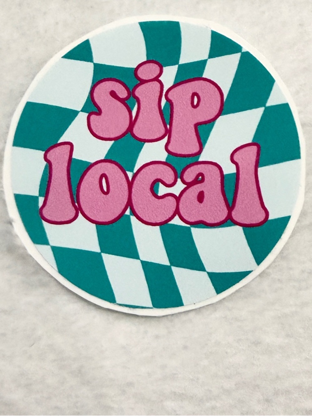 Sip Local Sticker